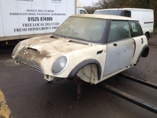 Illustration for article titled Unique BMW Mini Prototype Found On Ebay Proves Rover Origins